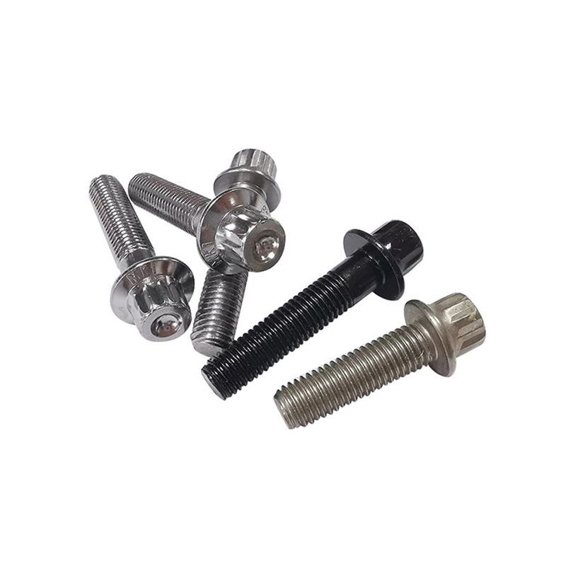 Parafuso de flange de 12 pontas com haste reduzida