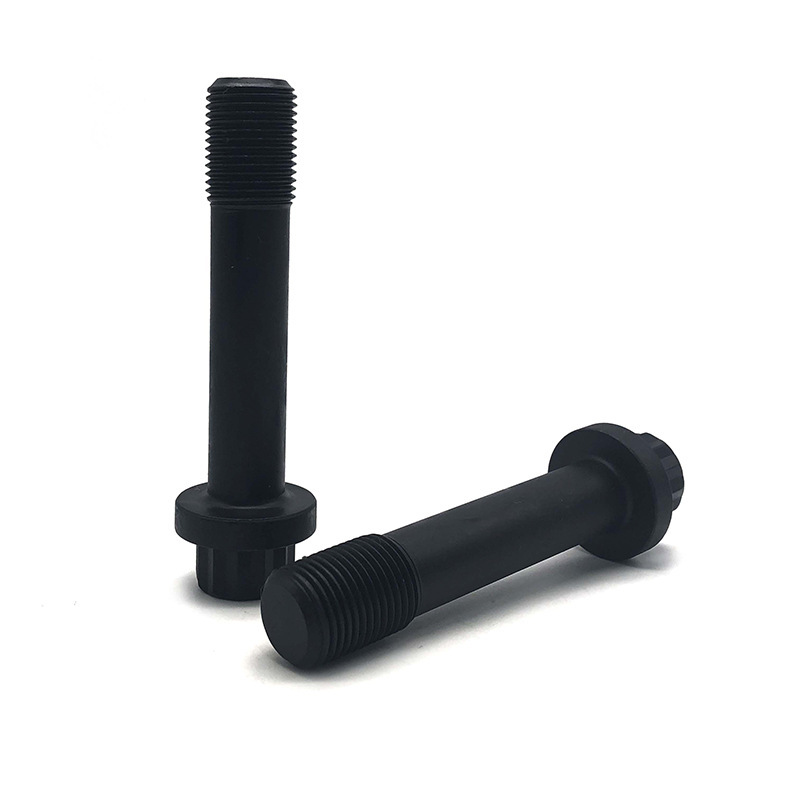 12 Parafuso de flange estriado