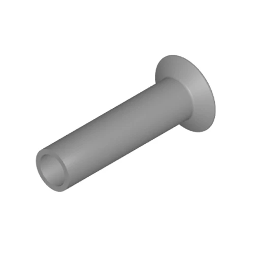 120 Chapented havide rebites semi -tubulares parafusos de metal ferroso