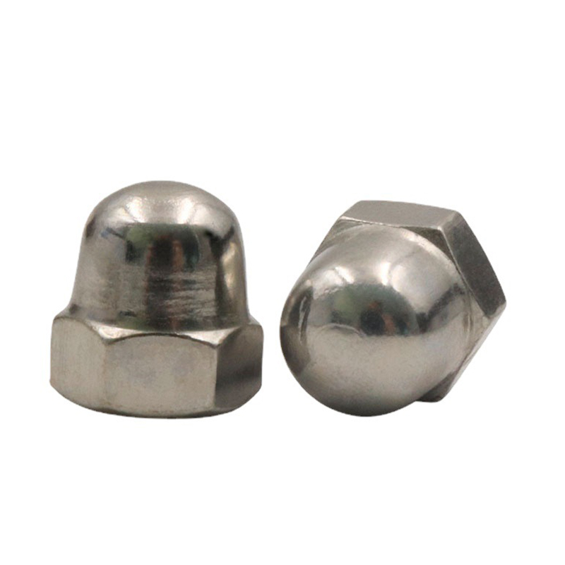 Nozes de bolota de hexagon com fios finos