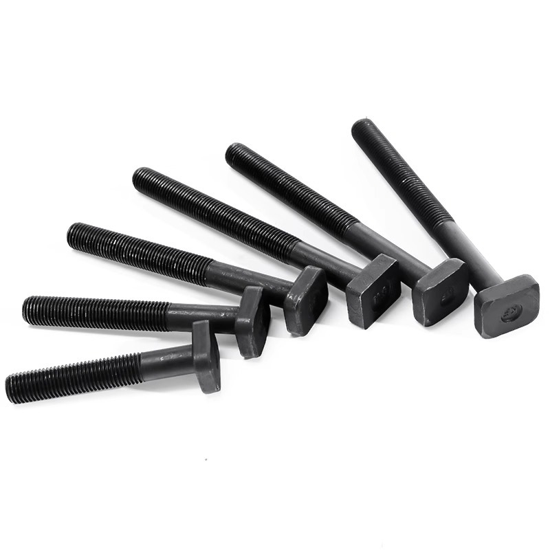 Parafusos de cabeça quadrada métrica de aço carbono