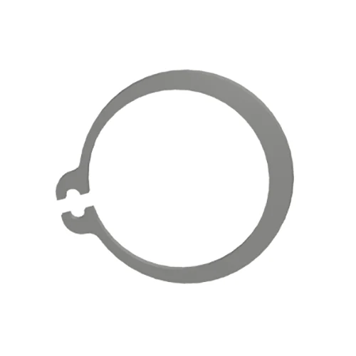 Circlips de retenção de anéis para eixos e tipo normal