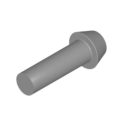 Cone Head rebite preto