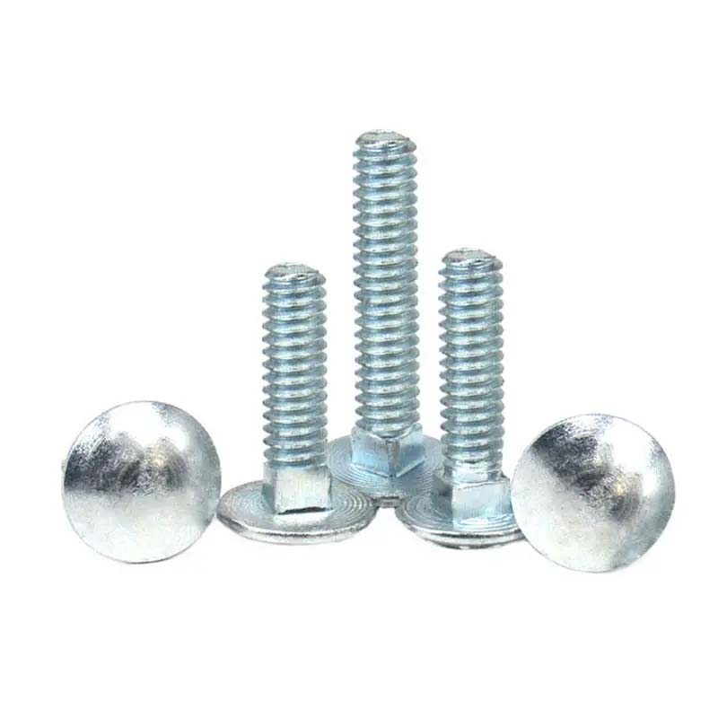 Bolts de cabeça esburacada com pescoço quadrado