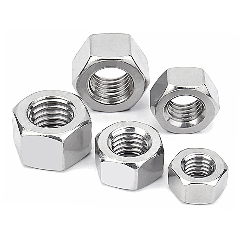 Nozes hexápicas de chanfrado duplo