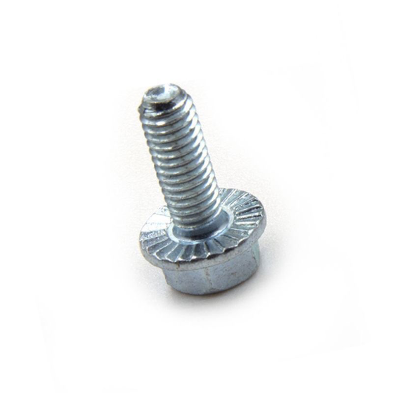 Parafusos hexágonos finos com flange
