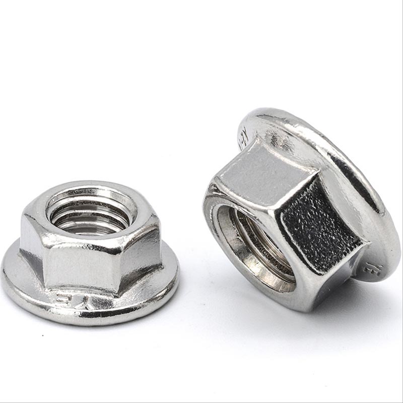 Nozes de flange hexadecimal