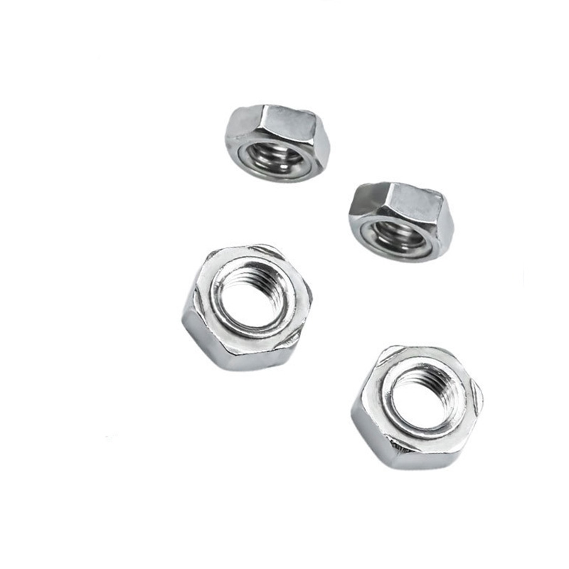 Porcas de solda de projeção de colar profundo hexagonal