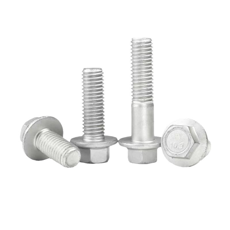 Flange hexágono Flange de flange de haste fina