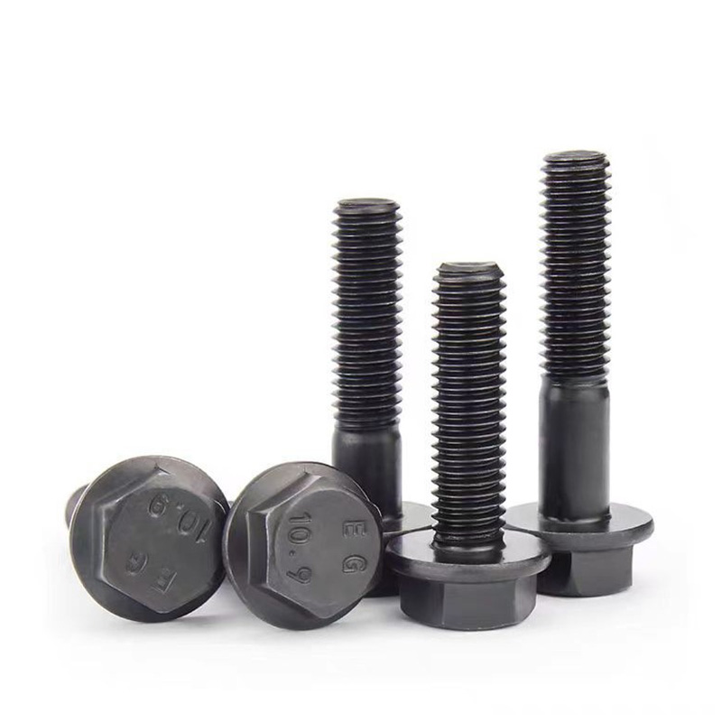 Parafuso de flange hexágono com dentes