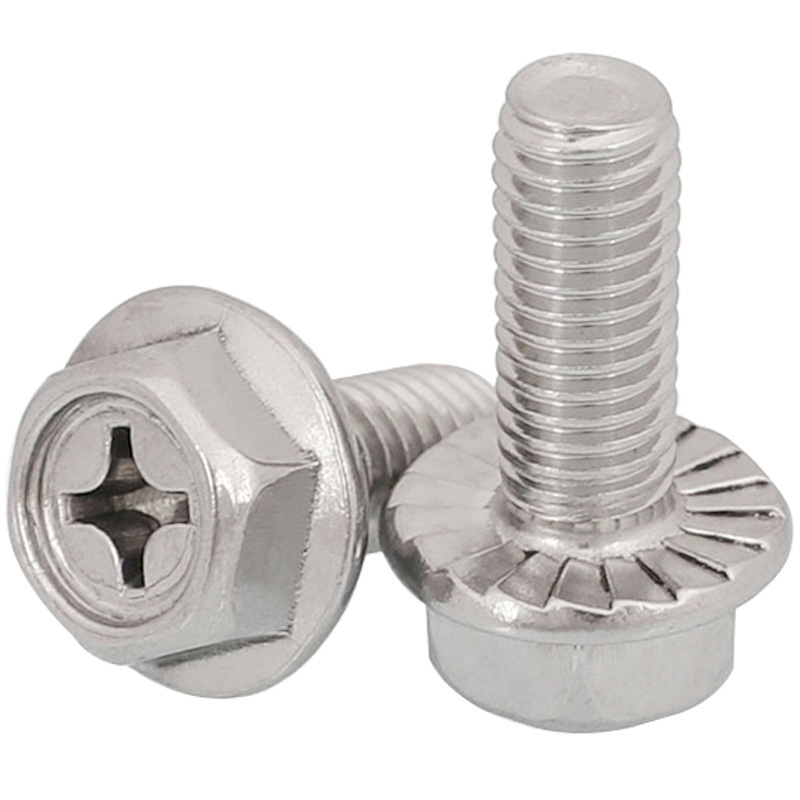 Parafusos de flange hexágono
