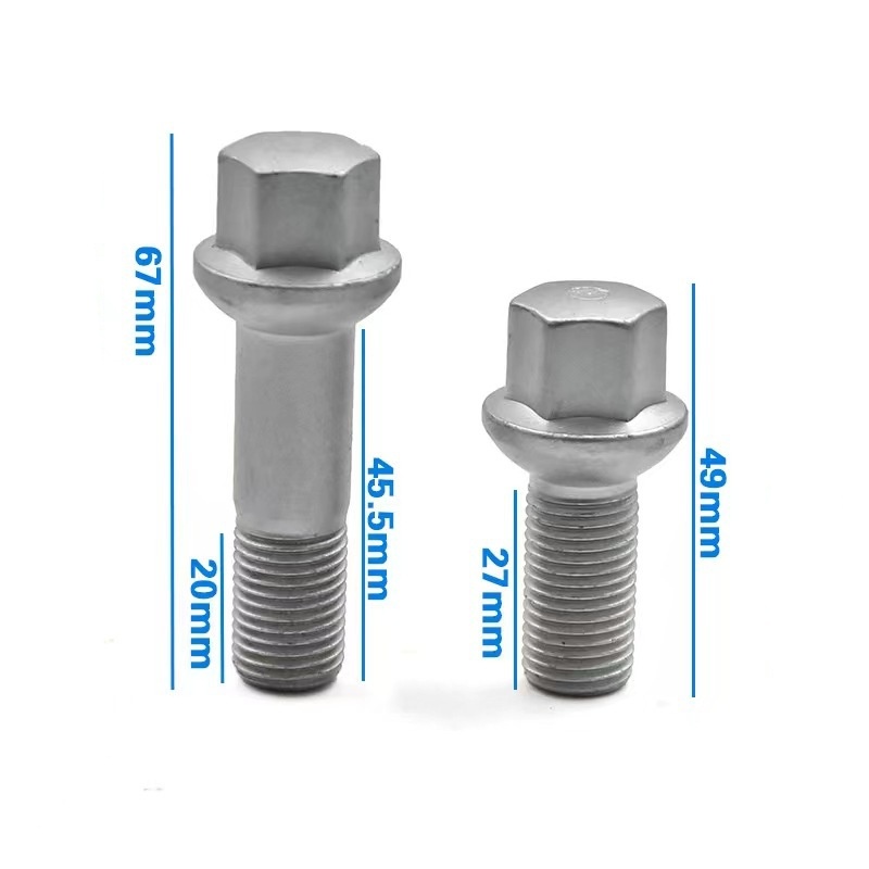 Parafusos de cabeça hexagonal com flanges grandes