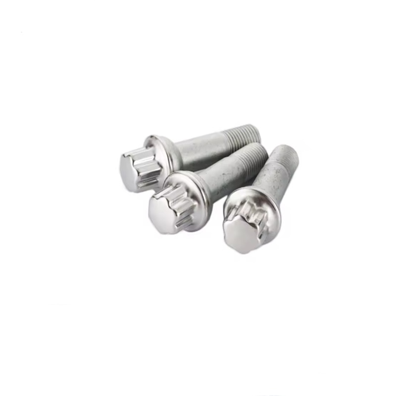 Parafuso de cabeça hexalobular com flange grande