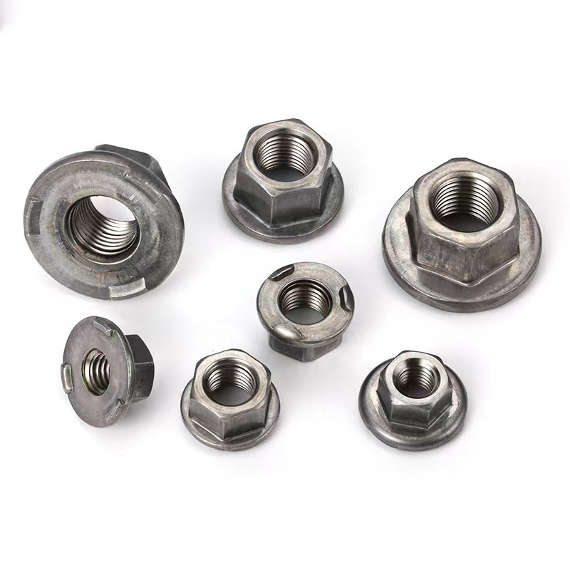 Nozes de hexagon de solda de alta resistência com flange