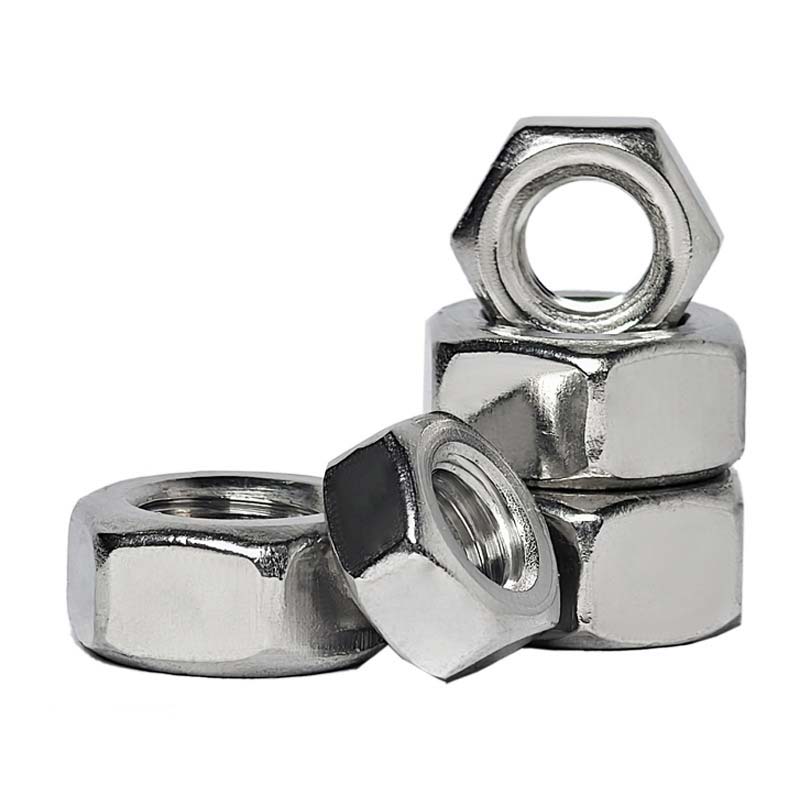 Porcas hexagonais galvanizadas por imersão a quente