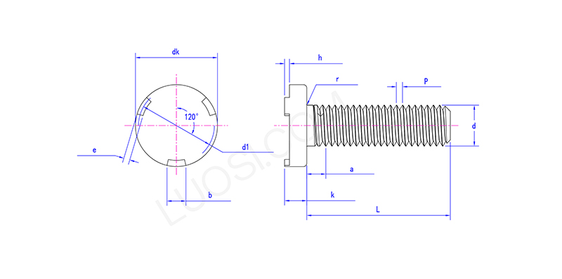 Precision Engineered Face Projection Welding Bolt
