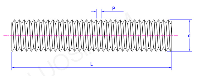 Type A Full Thread Stud Screw