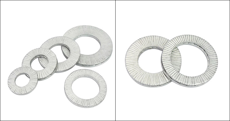 Double Fold Self Locking large Washers
