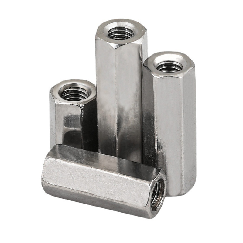 Porca de acoplamento hexagonal longo