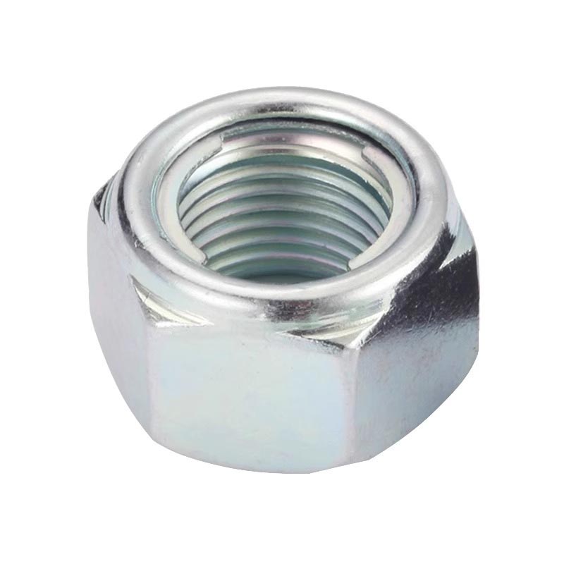 Porca de trava hexadecida do tipo de inserção superior métrica