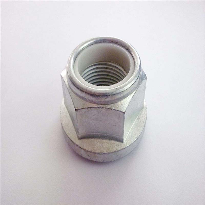 Nylon Inserir caixa de trava de flange hexagon