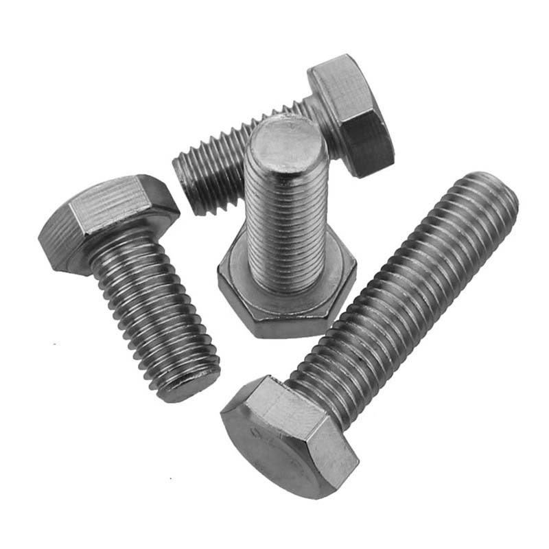 Parafusos hexáticos petroquímicos com fio completo