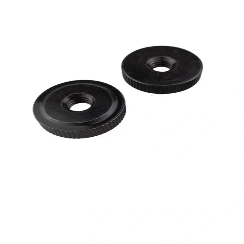 Porca serrilhada polida