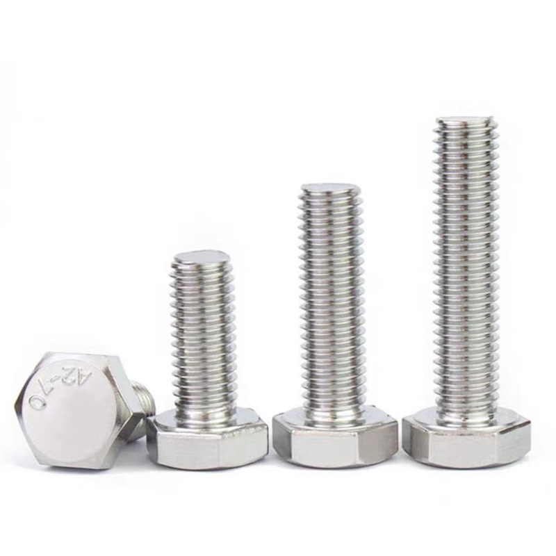 Parafusos de cabeça de hexagon áspera