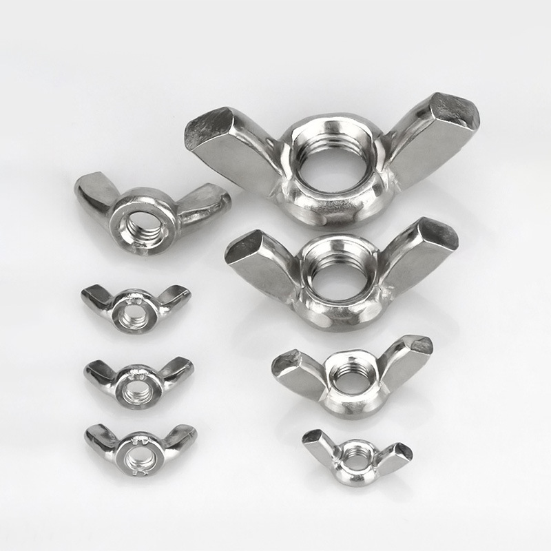 Porca em forma de asa redonda