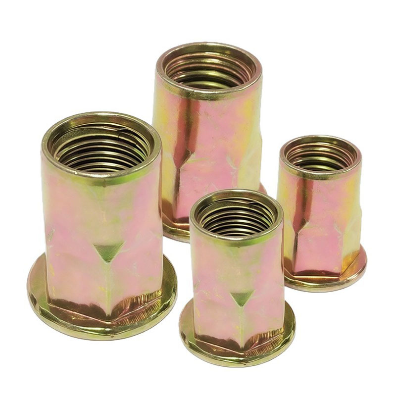 Porca de rebite hexagonal de ancoragem segura