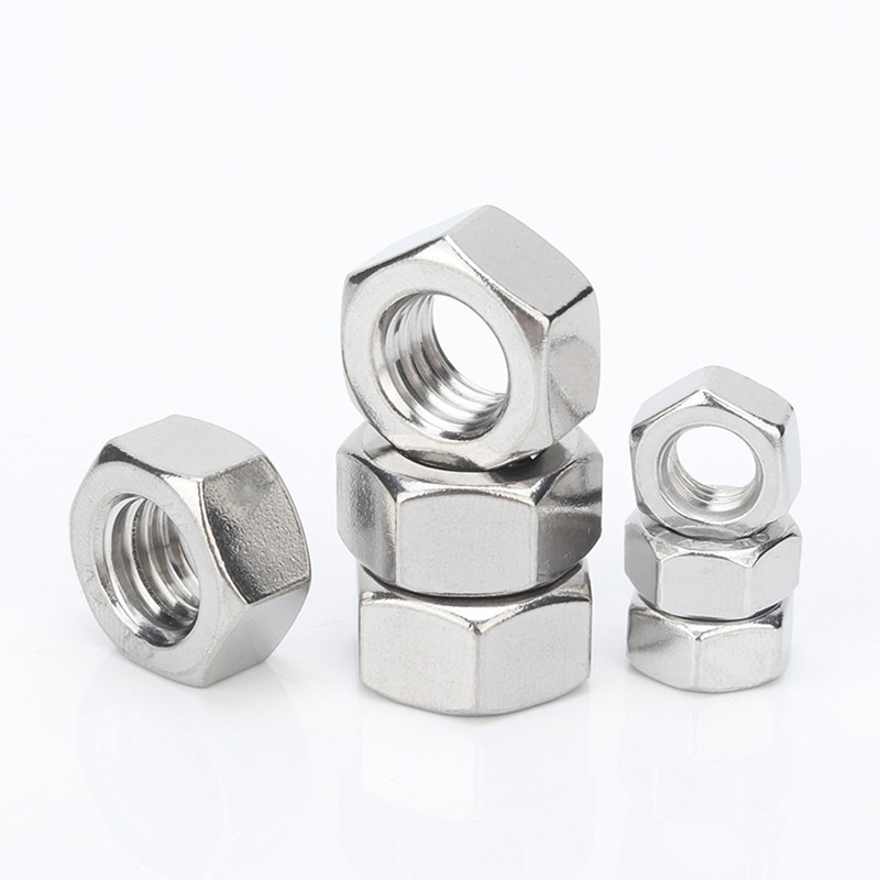 Nozes de hexagon de chanfrado único