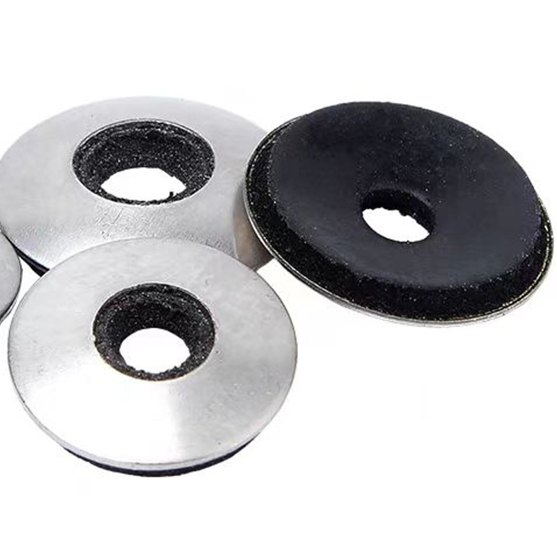 Arruelas de vedação coladas em neoprene de aço