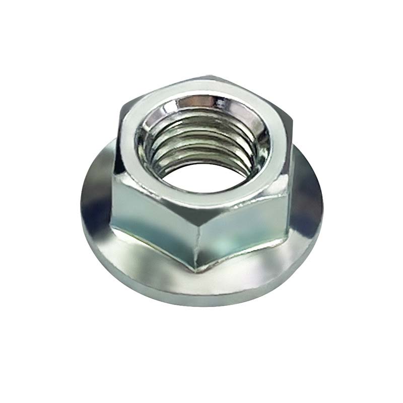 Nutas hexagonais tipo 2 com flange